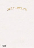 1013 Testamur - Gold Award