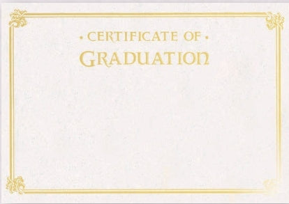 7224 Testamur - Certificate of Graduation