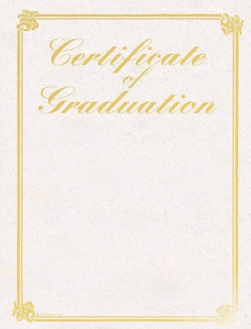 7226 Testamur - Certificate of Graduation