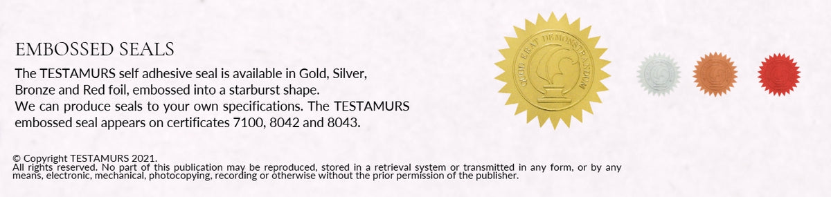Embossed Seals